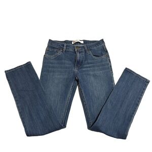 Levi's 510 Skinny Jeans Women's size 16 Reg W28 L28 Medium Wash Stretch Denim u